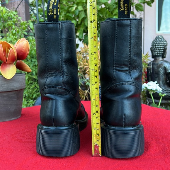 🏴󠁧󠁢󠁥󠁮󠁧󠁿 Dr. Martens MIE Daisy 3A33 Y2K Cutout Wedge Platform Boots UK 5 - Picture 15 of 17